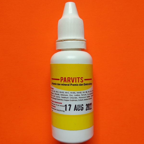 Parvit vitamin khusus untuk burung ocehan dan burung paruh bengkok